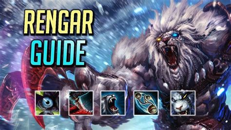 RENGAR GUIDE Season 9 Jungle Runes Combos Matchups How To Play