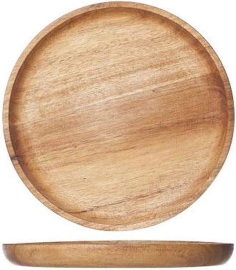 Cosy Trendy Ontbijtbord Dessertbord Hout Cm Bol