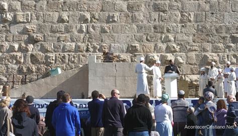 Dedican altar de sacrificios para el Tercer Templo de Jerusalén