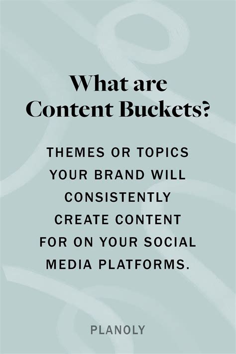 How To Save Time By Creating Social Media Content Buckets