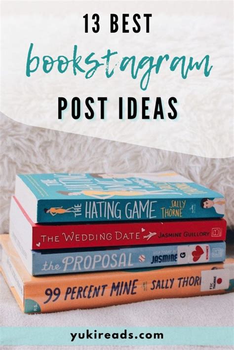 14 Bookstagram Post Ideas For When You Need Content • Yuki Reads