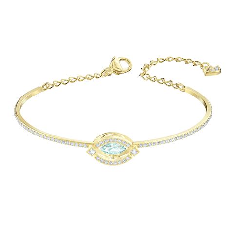 Bracelet Jonc Swarovski Sparkling Femme Bracelet Souple Maty