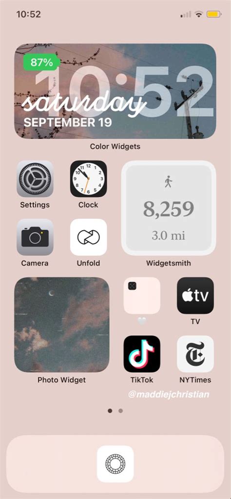 Wallpaper Ios 14 Home Screen Aesthetic / I really have fun making these ...