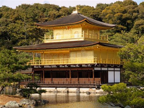 Kinkaku-ji temple in Kyoto stock image. Image of religious - 11670091