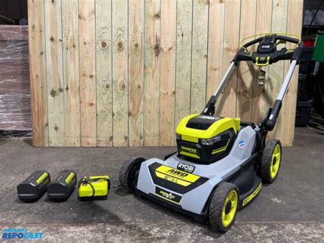 Ryobi 40v Hp Brushless Whisper Series 21 In Walk Behind Self Propelled All Wheel Drive Mower In