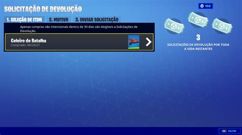 Fortnite Como Pedir Reembolso De V Bucks E Cancelar Compra De Skin