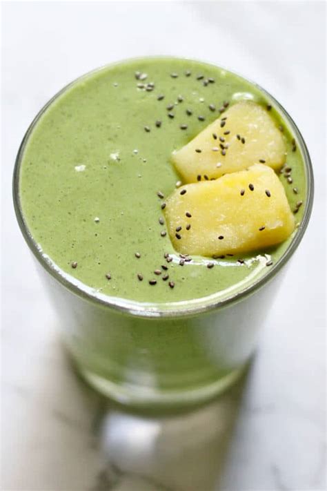 Kale Pineapple Smoothie Cook It Real Good