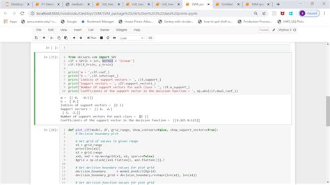 Svm Support Vector Machine 2 Python Code Youtube