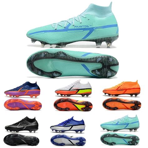 Phantom 2 Gt Mens Youth Junior Soccer Cleats Fg Shoes White Blast ...