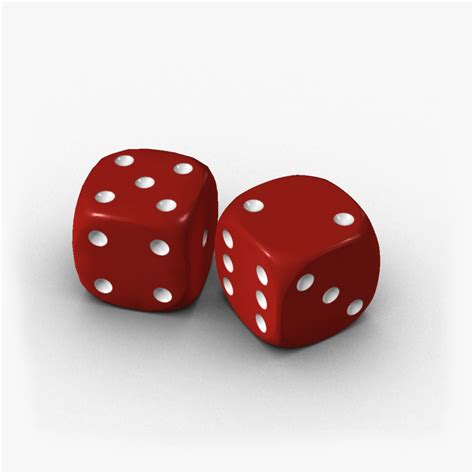Игральная кость 3D Модель $5 - .max .obj .fbx .3ds .unknown - Free3D