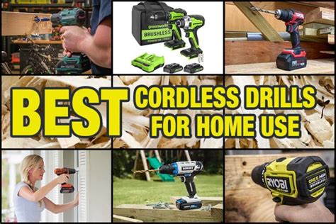 Best Cordless Drill For Home Use - Pro Tool Reviews