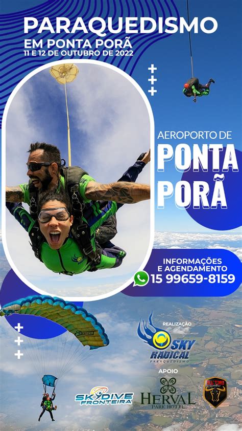 Salto Duplo Sem Imagem em Ponta Porã SkyRadical SkyRadical Paraquedismo