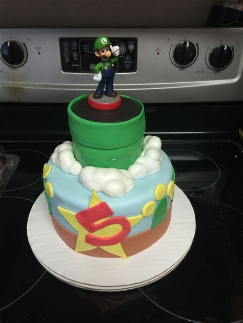 Super MARIO brothers cake | Cake, Cake decorating, Desserts