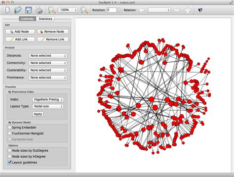 SocNetV Social Networks Visualization And Analysis Software