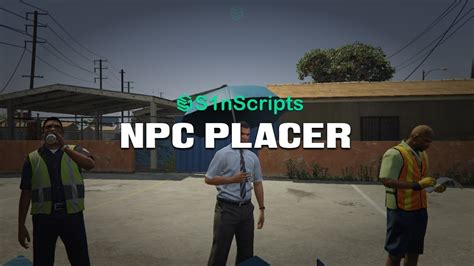 [free] Fivem Script Showcase Npc Placer System Youtube