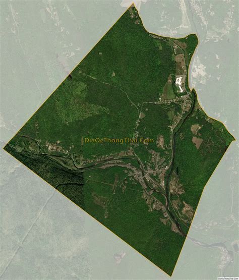 Map of Huntington CDP, Massachusetts - Thong Thai Real