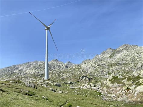 Parc Olien De Gotthard Ou Parc Olien St Gotthard Dans La Zone