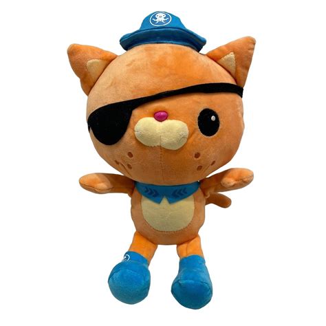 Octonauts Crew Above And Beyond Kwazii Plush Stuffed Netflix Orange Cat 8” Ebay