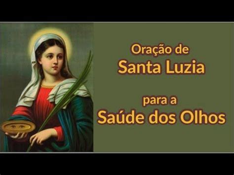 Oração de Santa Luzia para Saúde e Cura dos Olhos Mistérios do Astral