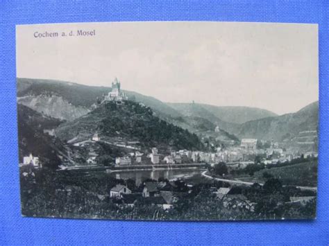 Postkarte Ansichtskarte Alt Kleinformat Rheinland Pfalz Cochem Mosel