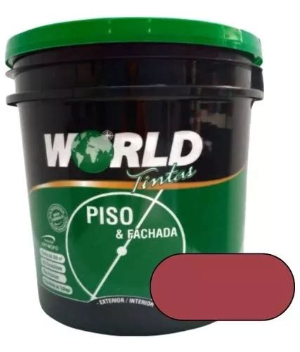 Tinta Para Pisos Lav Vel Alta Resist Ncia L Cor Vermelho Mercadolivre