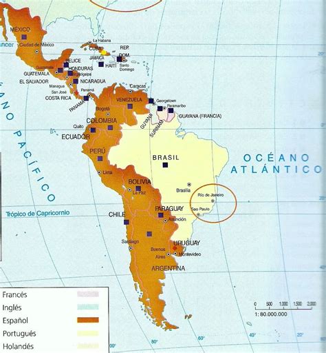 El Mapa De America Latina Imagui