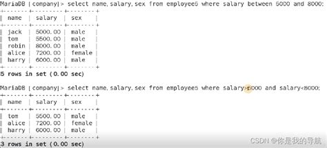 Mysql单表查询 Mysql查询表 Csdn博客