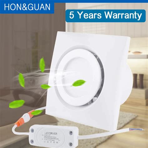 Hon Guan Ventilador De Escape Silencioso Para El Hogar Campana De