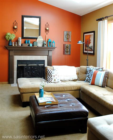 List Of Burnt Orange Accent Wall With DIY | Home decorating Ideas