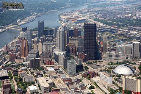 Pittsburgh Aerial - MetroScenes.com - Downtown Pittsburgh Aerial ...