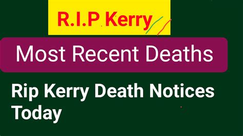 Death Notices Northern Ireland