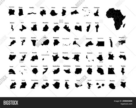 African Continent All Vector & Photo (Free Trial) | Bigstock