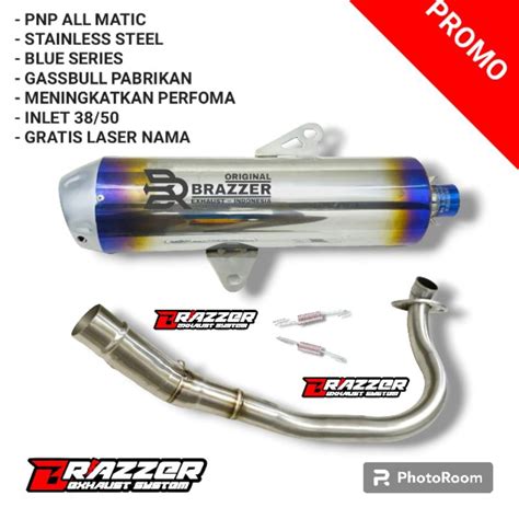 Jual Knalpot Standar Racing Inlet Vario Nmax Aerox Pcx Adv Stylo