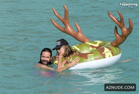 Heidi Klum Flaunts Her Nude Beach Bod In St Barts AZNude