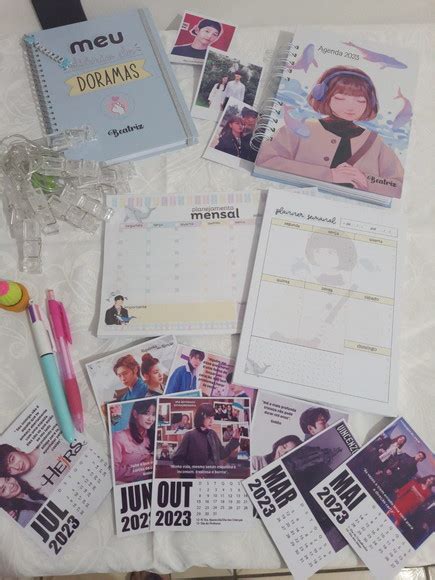 Planner Dorama Compre Produtos Personalizados No Elo