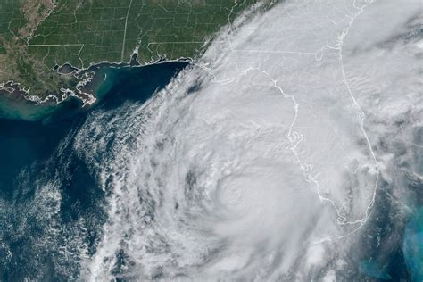 Watch Live Satellite Footage Shows Eye Of Hurricane Milton Bearing