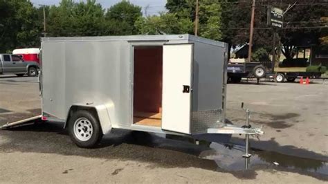 ALL ALUMINUM ENCLOSED TRAILER UTV TRAILER Enclosed Cargo, 55% OFF