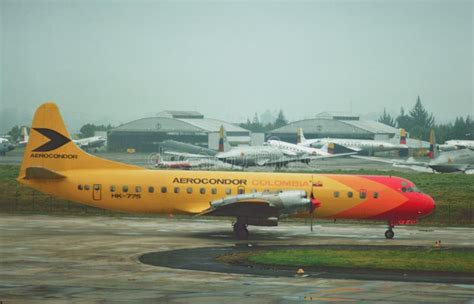 Aerocondor Colombia Lockheed L 188A Electra HK775 CN 1073 Taken On