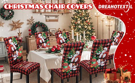 Amazon Christmas Chair Covers For Dining Chairs Stretch Dining