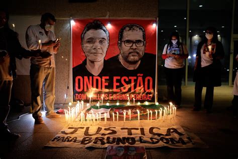 Mortes De Dom E Bruno Não Tiveram Mandante Diz Pf