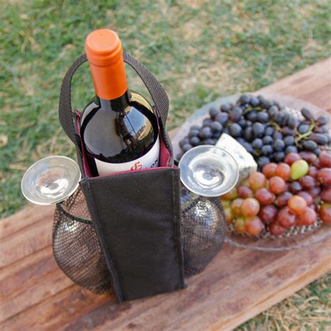 Sacola Bolsa Térmica Wine Bag Cooler P vinho Espumante