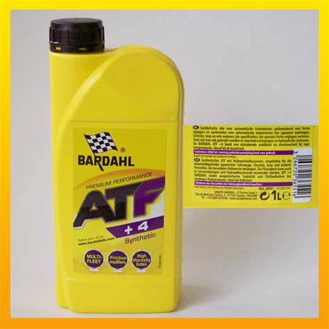 BARDAHL ATF 4 Synthetic Multivehicle 1 Liter Flasche AN BA LUB