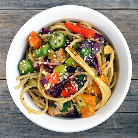 Asian Chicken Noodle Salad - Chef Times Two