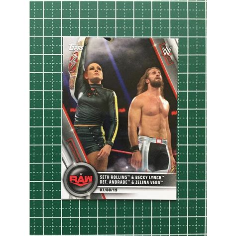 Topps Wwe Women S Division Seth Rollins Becky Lynch Def