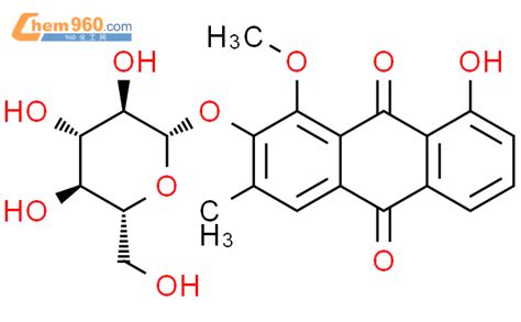 120163 18 0 9 10 Anthracenedione 2 B D Glucopyranosyloxy 8 Hydroxy 1