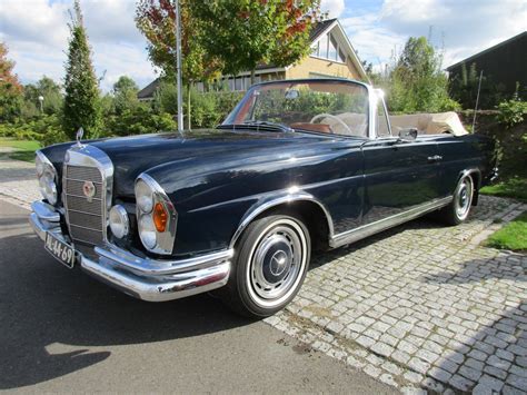 Car Show Outtake 1965 Mercedes Benz 220 Se Cabriolet W111 Lass Die