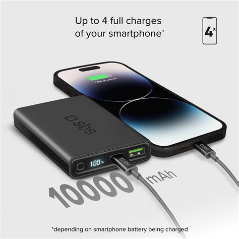 Внешний аккумулятор на 10 000 мАч — с технологией Power Delivery и ЖК ...