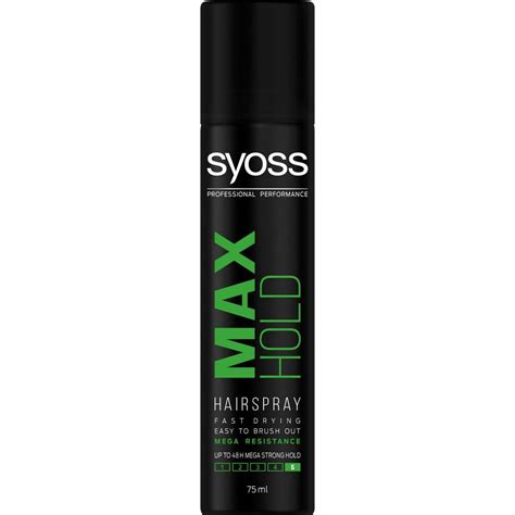 Syoss Max Hold Haarspray Ml Plein Nl