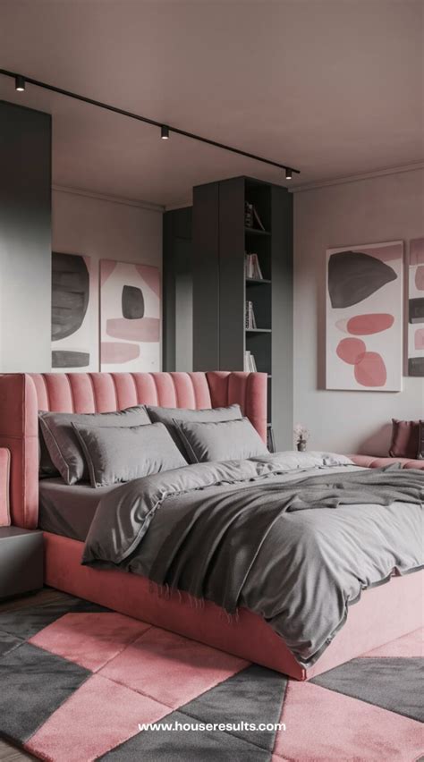 32 Pink And Grey Room Decor Ideas - HouseResults