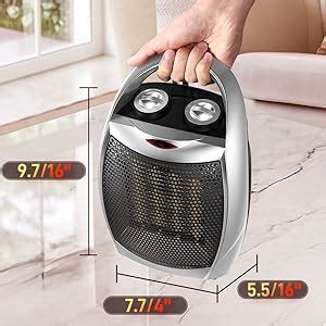 Amazon Rintuf Small Space Heater W Electric Heater Ptc Fast